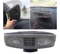 MP Essentials 12v Dash Mount & Hand Portable Hot & Cold Car Heater, Fan & Defroster