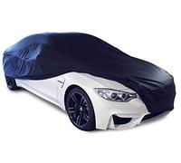 MP Essentials Breathable Fabric Indoor, Garage & Showroom Full Car Cover - BLACK (Medium (446 x 139 x 115cm))