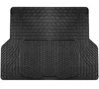MP Essentials Large Heavy Duty Black Rubber Boot Mat Liner for Vauxhall Vivaro (One Piece, Double Passenger) 01-13 - Trim for Secure Fit