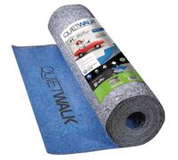 MP Global Products QW100B1LT Laminate Flooring Underlayment with Attached Vapor Barrier Offering Superior Sound Reduction, Compression Resistant and Moisture Protection, 3' x 33'4", Blue