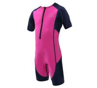 MP Michael Phelps Stingray HP Short Sleeve Kids Wetsuit - Pink - Age 2