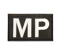 MP Military Brassard Tactical Morale Army Embroidered Touch Fastener Patch