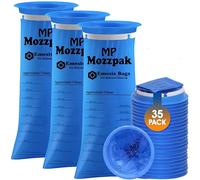 MP MOZZPAK Vomit Bags Disposable 35 Pack - 1000ml Emesis Bags, Leak-Proof Barf Bag, Travel Friendly Puke & Nausea Bag for Motion Sickness, Medical Grade Throw up Relief for Car, AirPlane, & Road Trips