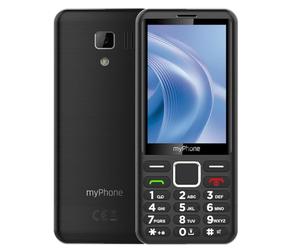 MP myPhone 3510 LTE, Senior Mobile Phone, Dual SIM 4G with 1800 mAh Battery, 3.5 Inch Large Button Display Sheet, FM Radio, Feature Phone, with Clear Voice Prompt and 336 Days Standby