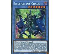 MP23-DE017 - Illusion of Chaos - Secret Rare - German - 1st Edition - 25th Anniversary Tin: Dueling Heroes Mega Pack Single Cards - with MZTCG Shipping Protection Yugioh