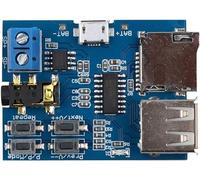MP3 Decoder Board with Lossless Audio | 2W Amplifier Module | TF Card USB Support | Auto Playback | DIY Audio Player for Custom Projects | Non-OEM Generic
