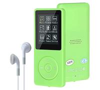 MP3/MP4 Digital Music Player,Lychee Upgrade 8GB Portable HiFi Lossless Sound Music Player with Music/Video/Voice Record/FM Radio/E-Book Reader, Supports up to 64GB (Green)