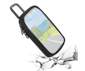 MP3 MP4 Player Case - 1Pc Hard Travel Cover |8.5cm Protective Storage Bag, Touch Screen Carrying Pouch, Music Players Fit With Carabiner, Ideal For Earphones, USB Cable, U Disk