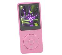 MP3 MP4 Player, Portable Music Player 8GB Memory, 1.8in Screen 64GB Expandable 30 Hours Playback Multi Function Lossless Sound Music Player for Sports (Pink)