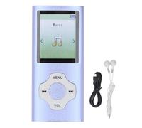 MP3 MP4 Player with Bluetooth 5.0, Portable HiFi Lossless Sound Music Player with Speaker, Video Music Player with Electronic Book Voice Record, Supports Up to 128GB TF Card