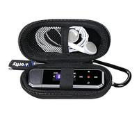 Mp3 Player Case for RUIZU X55/ X68/ idoooz U2/ FiiO BTR13/ AGPTEK U5PL/ wiwoo R5 Music Player- Hard Protective Travel Carrying Storage Bag (Case Only) (Black)