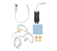 MP3 Player IPX8 Rechargeable Music Player with Earphone for Swimming Diving Running Premium ABS Rubber Material 8GB Storage (8GB)