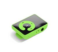 MP3 Player New Mirror Portable Insert Players Media Fashion Playback Electronics Halloween Thanksgiving Meaningful Green