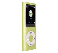 MP3 Player, Portable Digital Lossless Music Player, Multifunctional MP3 Music Player with 1.8 Inch LCD Screen, Long Battery Life, Supports Up to 64GB (Green)