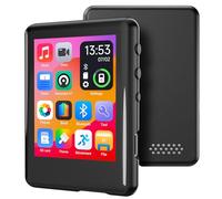 Mp3 Player with Bluetooth 5.4,Portable Music player with Speaker,FM Radio,Voice Recording,Earphones,for Kids,Built-in Micro SD Card Slot,Full Touch Screen Easy to Use,Max 512GB Expand