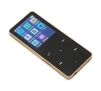 MP3 Player with FM Radio and Voice Recorder, 1.8inch Touch Screen MP4 Player with Bluetooth,HiFi Loseless Lightweight Portable Music Player for Sports (Gold)