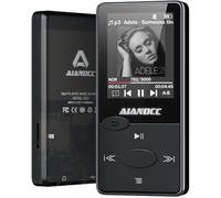 MP3 Players with Bluetooth 5.3, Mini Music Player with HiFi Sound, 32GB MP3 Player with FM Radio for Children and Adults, Earphones Included, Expandable up to 128GB