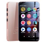 MP3 Players with Bluetooth WIFI,160GB innioasis MP3 Players with Spotify, Spotify Kids, Pandora, Play Store, Parental Manager App, Calm, 4" HD Full Touch Screen MP4 Music Player for Kids (Pure Pink)