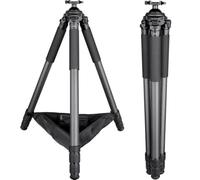 MP403 Carbon Fiber Hunting Tripod, 71.5 Inch Heavy Duty Tripod with 64mm 360° Large Ball Head, Arca Swiss Quick Release Plate, Max Load 88lb for Hunting, Shooting and Outdoor Activities