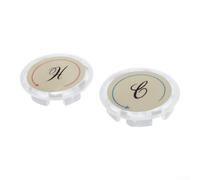 MP54300 Index Buttons 1-5/16in Gold Acrylic 2-Pack or 4-Pack