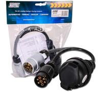 Mp602 Maypole Caravan Adaptor Lead 7 Pin 12N&s Vehicle To 13 Pin Trailer Towing