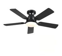 Mpayel Ceiling Fans with Lighting and Remote Control-Modern Ceiling Fan Black...