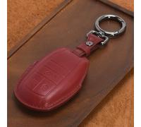 MpaZZZ Car Key Cover for Bentley Continental GT/Continental GTC/Flying Spur/Bentayga, Key Pouch, Remote Control Cover, Key Protective Shell,Red