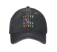 MPBGAOGP Beanies caps for Men Unisex Cute Sprunki Caps Outfits Baseball Caps Fashion Funny Game Trucker Hats Adjustable MZ013