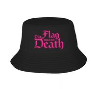 MPBGAOGP Black Bucket Hats for Men Summer hat Our Flag Means Death A Adult Fisherman's Hat A Bucket Hat Thank You Teacher Gifts