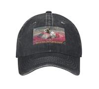 MPBGAOGP Boys Baseball Cap，Get in Loser We're Going Insane Raccoon & Possum Casual Cotton Loose Fit Demin Cap Breathable Design Caps Baseball Cap