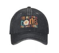 MPBGAOGP Boys Baseball Cap，I'm Meredith Doing Meredith Things Demin Cap Outdoor Adventures Hats Woman Baseball Cap for Men