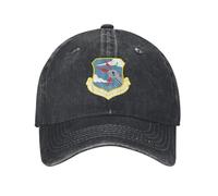 MPBGAOGP Boys Baseball Cap,Vintage SAC Cold War Grunge Strategic Air Command Demin Trucker Hat Outdoor Adventures Men's Cap Women's Baseball Cap