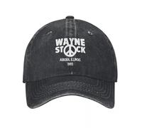 MPBGAOGP Boys Baseball Cap，Wayne Stock Wayne's World Party Denim Hat Lightweight Caps Men's Baseball Cap