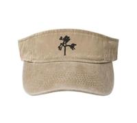 MPBGAOGP Summer hat for Shade and Breathability U2 The Joshua Tree Washed Denim Empty Top Hat Breathable Caps Summer Woman Cap Gift