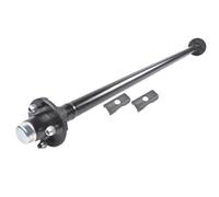 MpbUNjg Boat Trailer Axle Kit With 4 Lug 60 Inch Hub Face And 4 X 4 Inch Idler Hubs 2000 Pounds