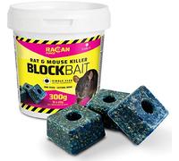 MPC ERADICATE Racan Force Rat and Mouse Killer Block Bait - 15 x 20g - All Weather Blocks 300g