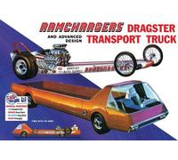 MPC Ramchargers Dragster & Transporter Truck 1:25 Scale Model Kit