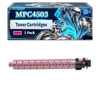 MPC4503 Toner Cartridges Compatible for Ricoh MP C6003ZSP MP C4503ZASP MP C5503ZASP MP C4503ZSP MP C5503ZSP Printers, With Chip Large Capacity 43000 Pages (1 Pack Magenta)