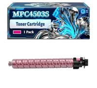 MPC4503SP Toner Cartridge Compatible for Ricoh MP C4504ASP MP C4504SP MP C5504ASP MP C5504SP MP C6004SP Printers, With Chip Large Capacity 33000 Pages (1 Pack Magenta)
