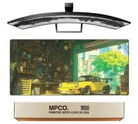MPCO. Gramps-Garage Large Gaming Desk Pad, 36" x 17" Duraglyde Desk Mat