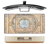 MPCO. Original Large Gaming Desk Mat - 36" x 17" Duraglyde Racing Trompe L'Oeil Full Desk Mouse Pad - Non-Slip, Washable Extra-Large PC Mouse Pad for Gaming Sessions