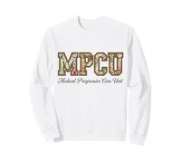 MPCU Medical Progressive Care Unit Nurse Floral Sweatshirt
