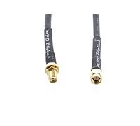 MPD Digital lmr240-sma-mf-rg8x LMR-240 Coaxial Cable SMA Male to SMA Female Jumper -RF Antenna Extension cable (25 foot)