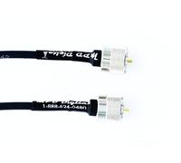 MPD Digital RG58-PL259-PL-259-male-25FT UHF PL-259 male Connectors on RG58 Coaxial Cable Jumper with MILSPEC MIL-C-17 RF Coaxial Cable (25 FT)