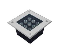 MPENGOZ Outdoor Landscape Spotlights LED Underground Light Outdoor Buried Spotlight IP66 Waterproof Recessed Ground Light for Lawn Patio Pathway Yard Steps Deck Walkway Sidewalk