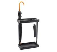 MPENGOZ Umbrella Bucket Umbrella Holder Metal Umbrella Stand Rack Rectangular Holder Entryway Space Saving Umbrella Storage Rack Organizer for Door Porch Umbrellas Storage Rack (