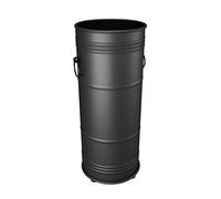 MPENGOZ Umbrella Bucket Umbrella Holder Round Umbrella Stand With Hook And Drainer Metal Umbrella Bucket Holder Rack For Walking Sticks Long Short Umbrellas Umbrellas Storage Rac
