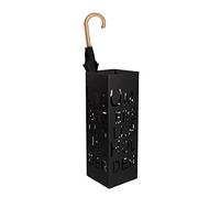 MPENGOZ Umbrella Bucket Umbrella Stand Iron Umbrella Stand Hollowed-Out Design Umbrella Holder Rectangular Umbrella Rack For Hotel Corridor Living Room Umbrella Rack Umbrella Ho
