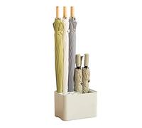 MPENGOZ Umbrella Bucket Umbrella Stand Plastic Umbrella Stand, Japanese-style Umbrella Rack Can Store 9 Long Umbrella 6 Short Umbrella, For Hallway Umbrella Rack Umbrella Holder