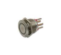 MPI002/28/BL Bulgin Switch , Vandal Resist Blue Ring